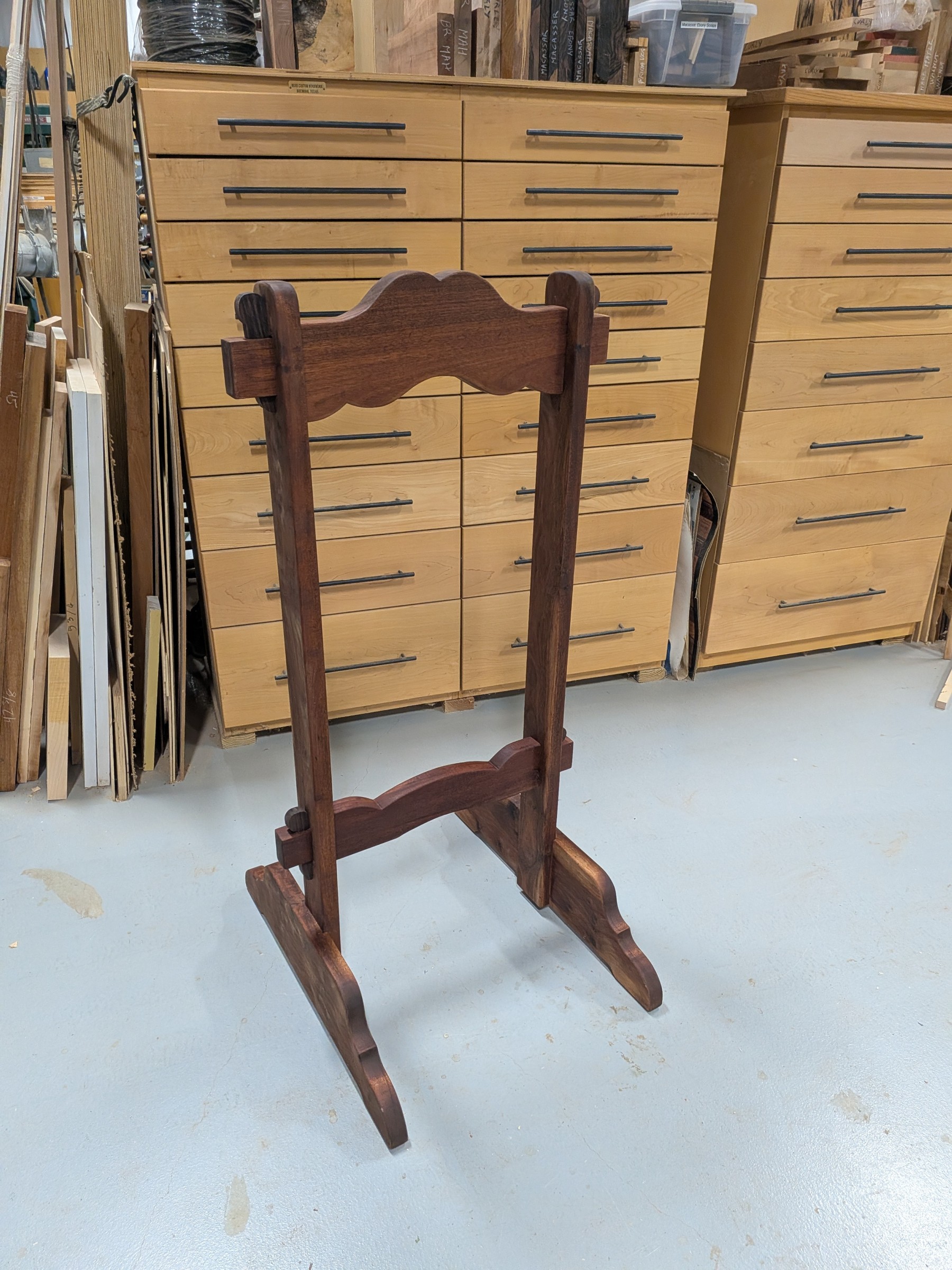 The Mahogany Display Stand